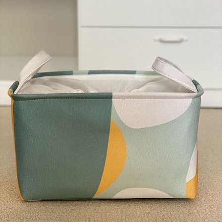 Hopfällbar tvättkorg Tvättförvaringsväska - Förvaringshylla Korg Organizer