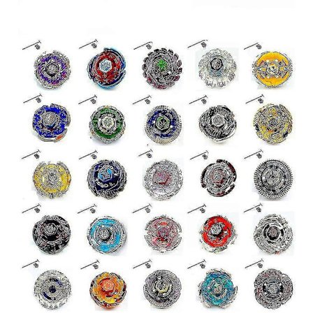 27 tyyliä, 4d-järjestelmän Beyblade Metal Fusion teholaukaisusarjalla (FMY)
