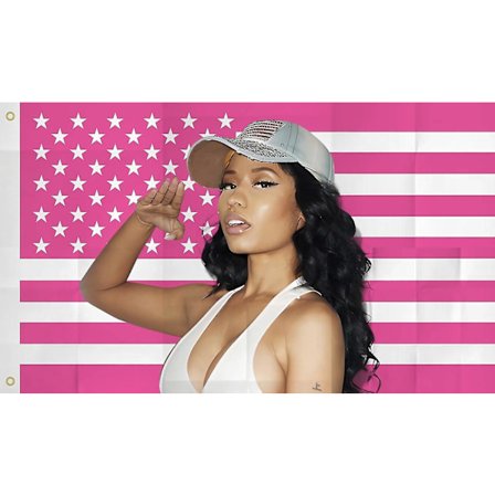 Nicki Minaj Flag Pink Nicki Amerikansk Flag Nicki Rapper Minaj Flag Nicki Pink Amerikansk Flag 3x5ft Nicki Flag Minaj Banner Dec