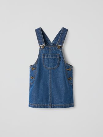 Trägerkleid Denim - 62 - kinderbekleidung - blue - Polarn O. Pyret