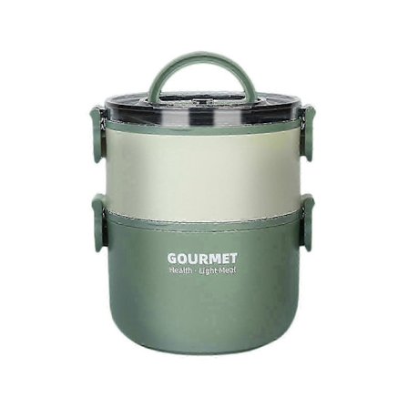 1000ml/1600ml Rostfri Isolerad Mattermos för Resor & Camping