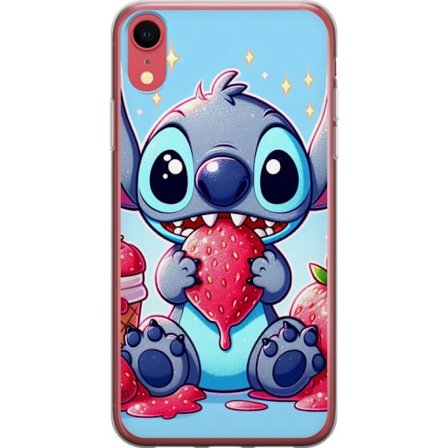 Kompatibel Mobilcover til Apple iPhone XR Stitch jordbær