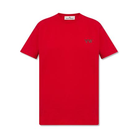 Vivienne Westwood T-shirt from organic cotton , Rood , Dames , Maat: S
