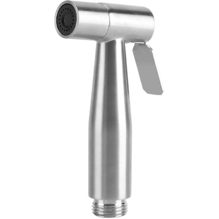 Håndholdt bidetbruserhoved i rustfrit stål til toilet, babyklud, blebadebruser, brusehoved til køkken og badeværelse