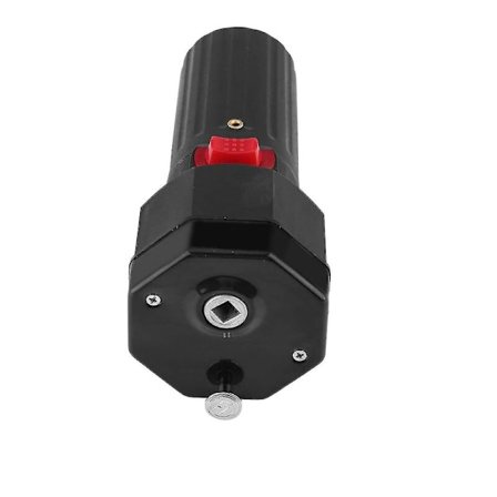 Sort BBQ-motor, plastgrillmotor med variabel hastighed BBQ sneglmotor