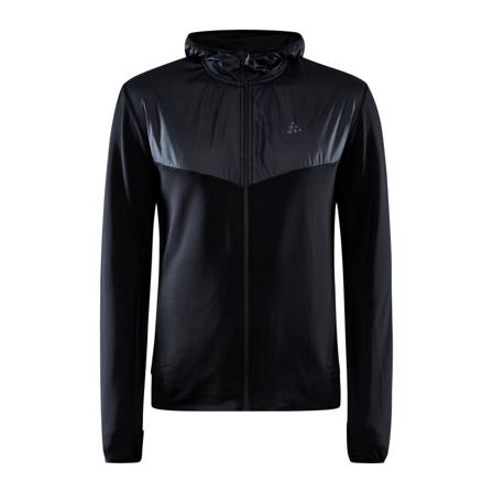 Craft Men's Adv Charge Jersey Hood Jacket Men unlined workout jackets Black XL