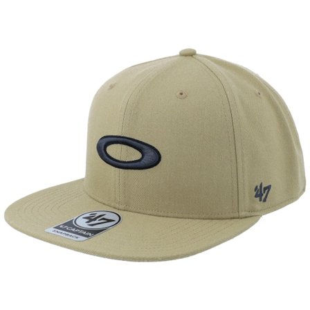Oakley - Beige snapback Cappellino - 47 Oakley B1b Ellipse Hat Pebble Snaback @ Hatstore