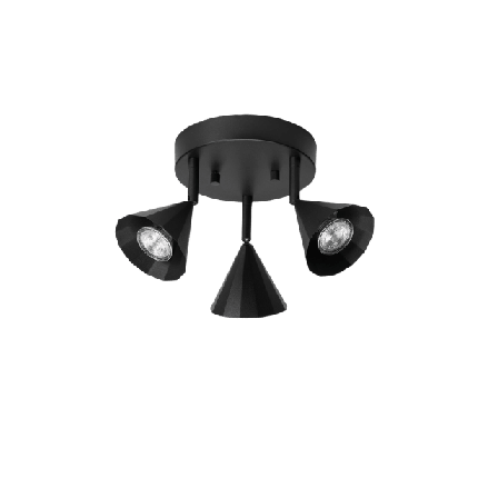 CO Bankeryd Rain 18 Lampor Svart