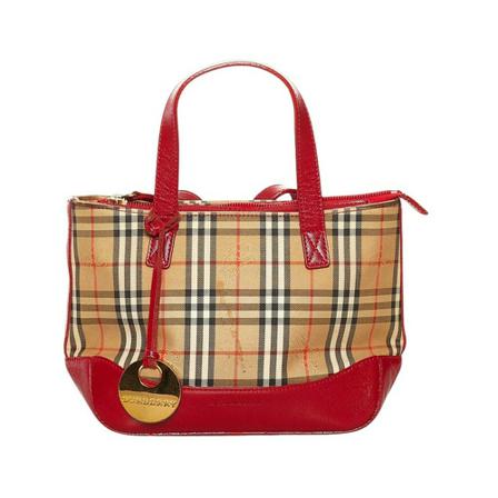 Burberry Vintage HandTass , Beige , Dames , Maat: ONE Size Vintage Tassen
