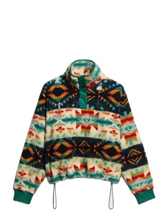 Super Soft Printed Henley Patterned Superdry Sport