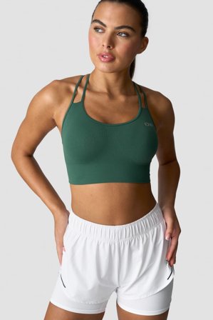 ICANIWILL - Define Seamless Sports Bra Moss - Dames - sportkleding van ICIW