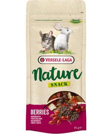 Versele-Laga - Nature Snack Bær 85 g - Smådyr - Godbiter og gnagestenger - Naturlig godbit - ZOO.no