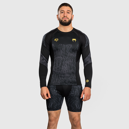 Venum X Chimaev Wild Borz Rashguard Långärmad Svart Grå