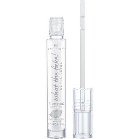 essence WHAT THE FAKE! GLASS SHINE LIP FILLER lucidalabbra 01-Oh So Glassy! 4.2ml - Gloss