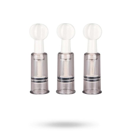 Easy Toys: Nipple & Clit Suckers 3-pack - Sexleker Vuxen: Vibrator, dildo & massajestaver