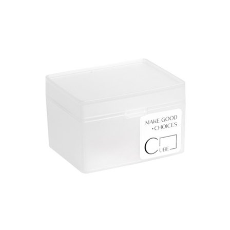 Gjennomsiktig spillekortboks Trading Card Oppbevaringsboks Kortorganisatorkortveske