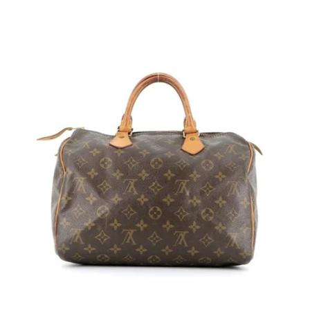 Louis Vuitton Vintage Pre-owned Speedy 30 Monogram Handväska brun, Dam Vintage Väskor, Dam, Storlek: ONE SIZE
