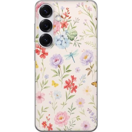 Kompatibel Mobilcover til Samsung Samsung Galaxy S25 Blomster
