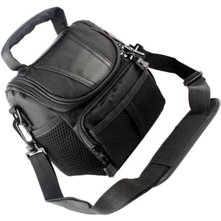 Udendørs kamerataske Skuldertaske Vandtæt kameraopbevaringstaske med justerbar skulderrem Stor kapacitet til DSLR til rejsefotografering