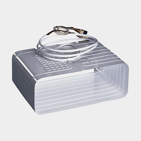 Évaporateur O pour réfrigérateur Isotherm, avec raccords, 140 mm x 380 mm x 270 mm