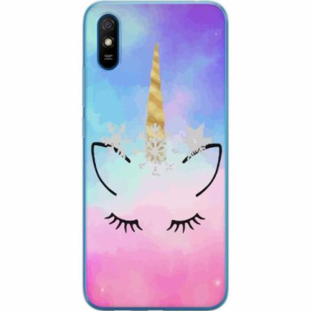 Xiaomi Redmi 9at Mjukt Skal - Unicorn Enhörning