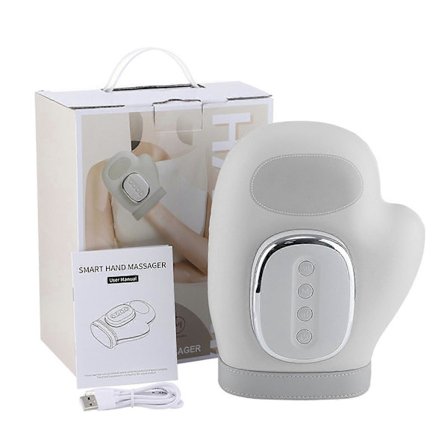 Håndmassage med hastighed Intelligent Varmekompres Tryk Akupunktmassage Elektrisk Håndmassage PU439