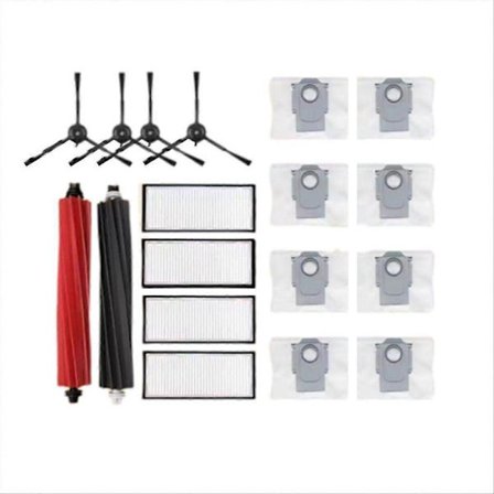 For Q5 Pro, Q5 Pro+, Q5 Max+, Q5 DuoRoller+ Vacuum Cleaner Main Brush Side Brush Filter Dust Bags