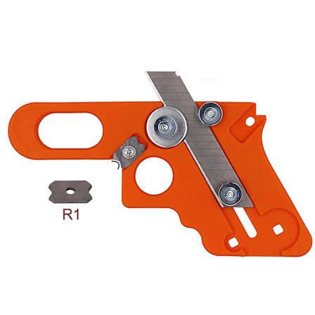 Kanttrimmerblad-Verktøy Manuell Kantlisttrimmer for Trebearbeiding Multifunksjonell Kantlist Trimmeverktøy