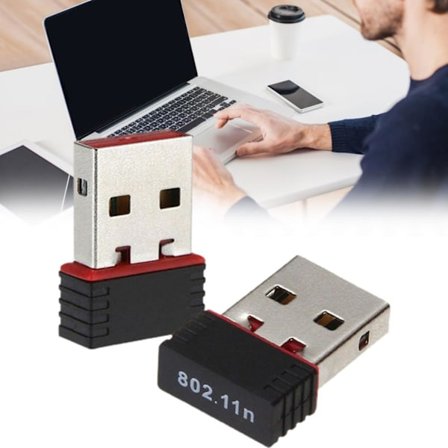 Mini USB WiFi trådlös nätverksadapter USB WiFi Dongle bärbar Wifi signalmottagare