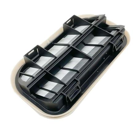 Bil bak luftutløpsgitter YF1A-54280B62-AE for Focus Fiesta Ecosport Metrostar MK3 05-18 Utvendig ventilasjon black
