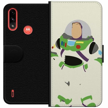Motorola Moto E7 Power Plånboksfodral Toy Story - Buzz Lighty