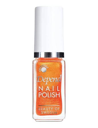 Minilack Nr 738 Neglelakk Sminke Oransje Depend Cosmetic*Betinget Tilbud