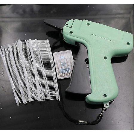 Merkepistol for klær, butikkpris, merkelapppistol, standard merkeapparatsett med 5 nåler og 1000 stk. mothaker for butikk, lager, forsendelse, familie