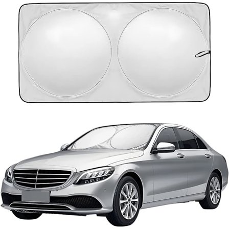 Vindruteskydd för bil, solskydd för bilfönster, fordonssolskydd mot UV-strålar, solskydd för att hålla bilens interiör sval
