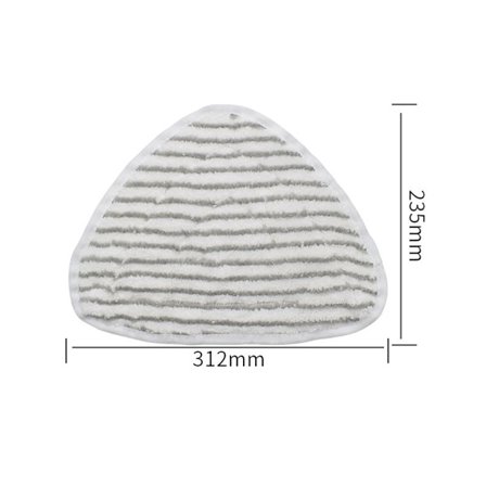 Moppeklud til Vileda-dampmoppe 2-pak i polyester