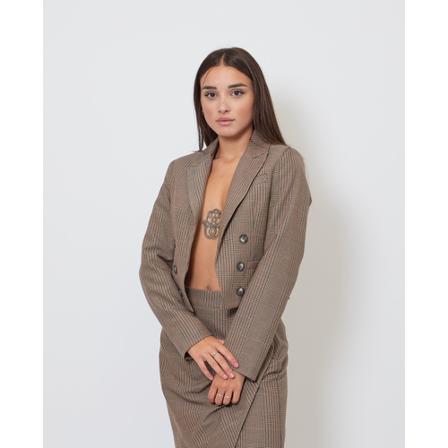 Silvian Heach Jacka brun, Dam, Dam, Storlek: M