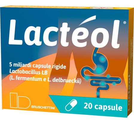 Lacteol 5 Miliardi 20 Capsule - Probiotici per la Salute