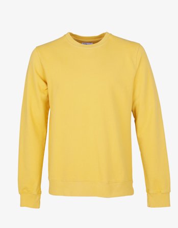 Classic Organic Crew - Lemon Yellow - 2XL