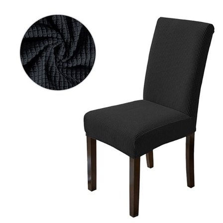 Elastiskt Stolsöverdrag - Svart