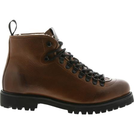 Blackstone, Ug 44 OLD Yellow - LOW Bikerboots - FUR Bruin, Heren, Maat:41 EU,leer