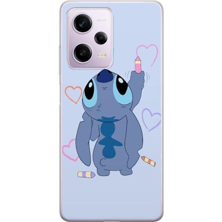 Xiaomi Redmi Note 12 Pro Genomskinligt Skal Stitch rita