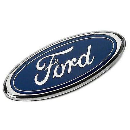Blå 9" 3 Pin Ford Oval Grill Badge Emblem Til Transit Mk6 Mk7 2006 - 2014