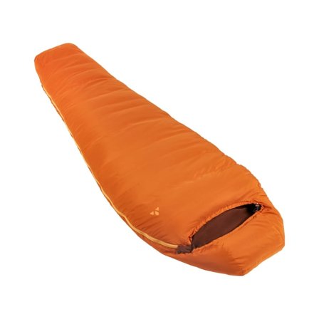 VAUDE Marwees 500 DWN Unisex down sleeping bags Orange Left Zip