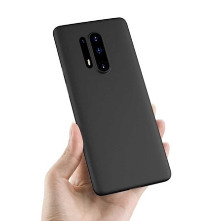 Tynd sort Oneplus 8 Pro Mobile Case Bumper