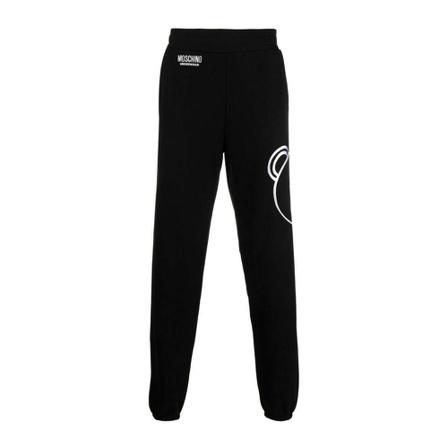 Moschino - Joggingbyxor - Svart - Herr - Storlek: L, Herr, Storlek: L