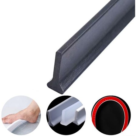 Brusebundstykke / Vandbarriere – Selvklæbende bruseliste