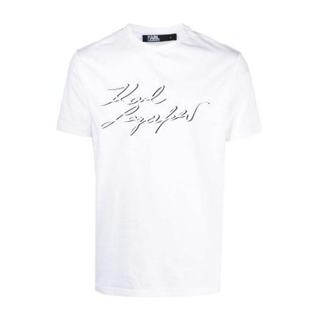 Karl Lagerfeld T-Shirts Hvid, Herre