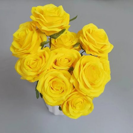 Rose Buket Kunstig Blomster Bryllup Rose Dekor Scene Display