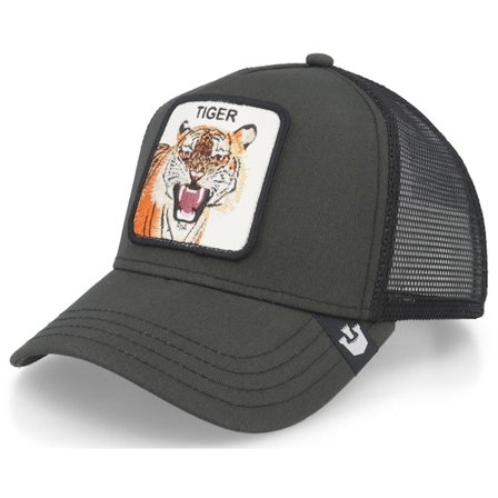 Goorin Bros. - Noir trucker Casquette - The Tiger Black Trucker @ Hatstore