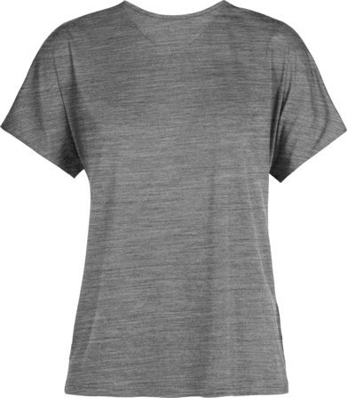 Icebreaker Women's Drayden Reversible Short Sleeve Top Women short-sleeved sweaters Grey S